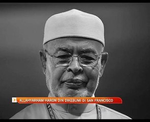 Allahyarham Haron Din dikebumi di San Francisco