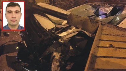 Hızını alamayan otomobil, kaza yapan araçların arasına daldı: 1 polis şehit, 1 ölü, 4 yaralı