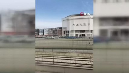 Bursa'da motosiklet alev alev böyle yandı