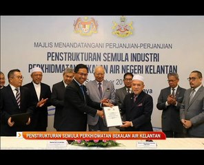 Penstrukturan semula perkhidmatan bekalan air Kelantan