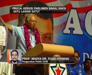 PRU 14: Kerusi Parlimen bakal saksi satu lawan satu?