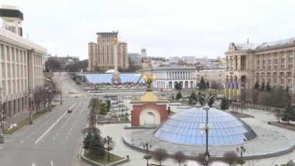Ukrayna'nın başkenti güne yine siren sesleri ile uyandı