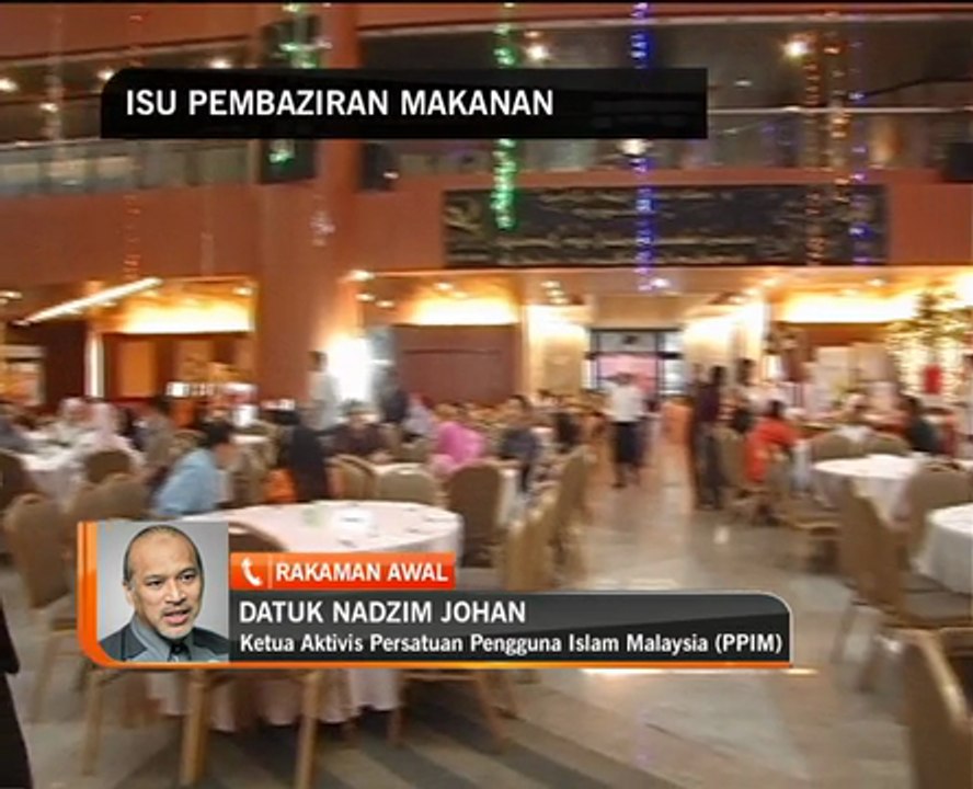 Isu pembaziran makanan