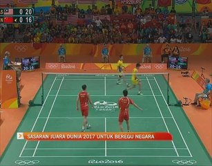 Sasaran juara dunia 2017 untuk beregu negara