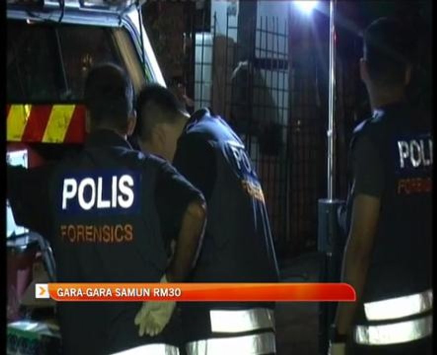 Kena tembak ketika samun RM30
