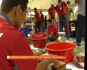 Jadikan Aidiladha titik tolak tingkat pengorbanan