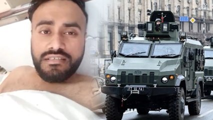 ಉಕ್ರೇನ್ ನಲ್ಲಿ ಗುಂಡೇಟು ತಿಂದ ವಿದ್ಯಾರ್ಥಿಯ ವಿಡಿಯೋ ವೈರಲ್ | Oneindia Kannada