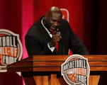 Yao Ming and Shaquille O'Neal enshrined in basketball's hall of fame