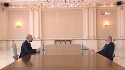 Bakan Çavuşoğlu, Azerbaycanlı mevkidaşı Bayramov ile görüştü