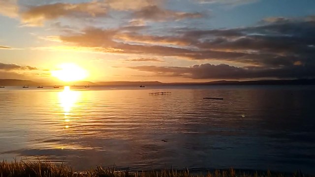 The Dawning of the Day - Inishowen, Donegal looking out towards Binevenagh, County Derry
