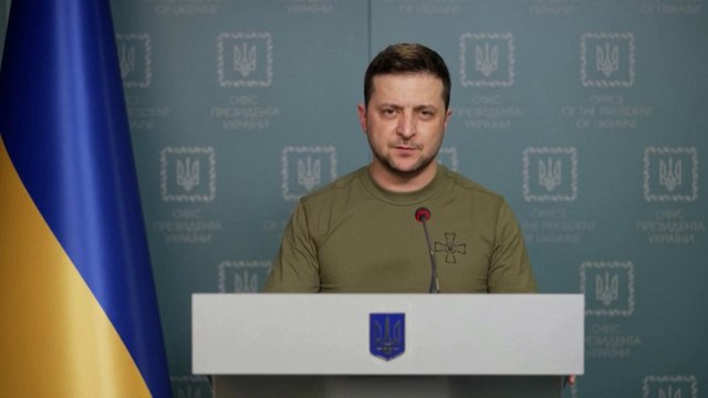 Ukrainian president says more people will die as Nato rejects Ukraine no-fly zone request