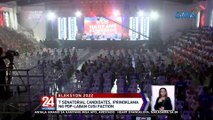 Narito naman ang mga naging aktibidad ng ilang tumatakbong senador | 24 Oras