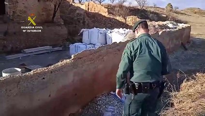 La Guardia Civil investiga a tres personas por almacenar ilegalmente residuos en León