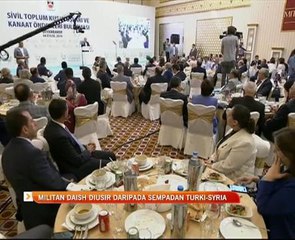Militan DAISH diusir daripada sempadan Turki-Syria