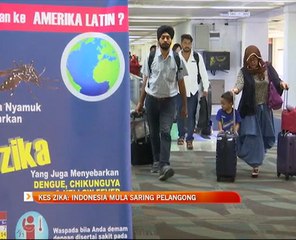 Kes Zika: Indonesia mula saring pelancong