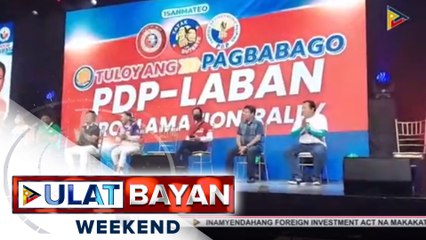 Download Video: Proclamation rally ng senatorial candidates ng PDP-Laban, isinagawa sa Rizal