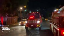 Tras incendiar su departamento un hombre saltó de un un tercer piso