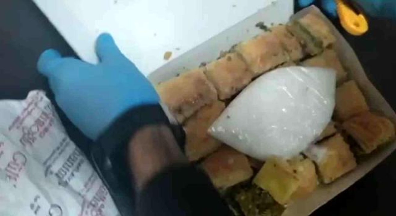 Güvercin kutusu ve baklava paketinden uyuşturucu çıktı