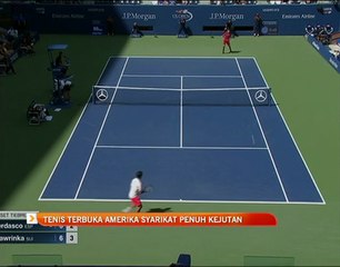 Tenis Terbuka Amerika Syarikat penuh kejutan