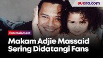 Bukan Keluarga, Makam Adjie Massaid Lebih Sering Didatangi Fans