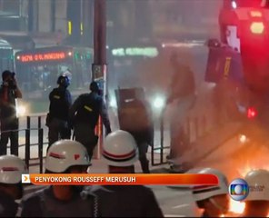 Penyokong Dilma Rouseff merusuh