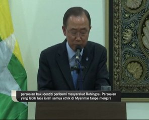 Rohingya ada hak untuk hidup secara sama rata