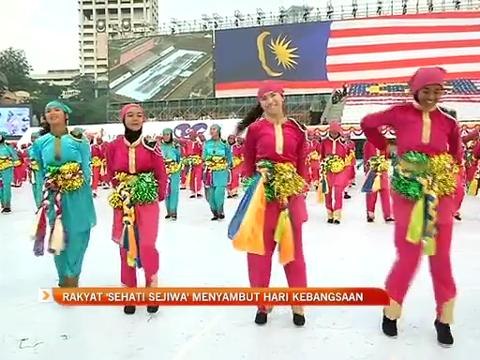 Rakyat 'Sehati Sejiwa' menyambut Hari Kebangsaan