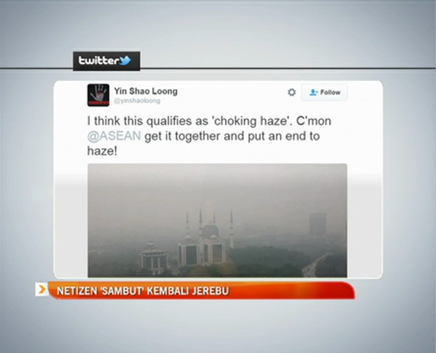 Netizen 'sambut' kembali jerebu