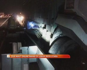 Dua maut dalam nahas di lebuhraya utara
