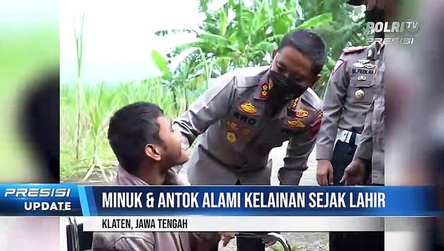 Polres Klaten Gelar Baksos Pemberian Kursi Roda
