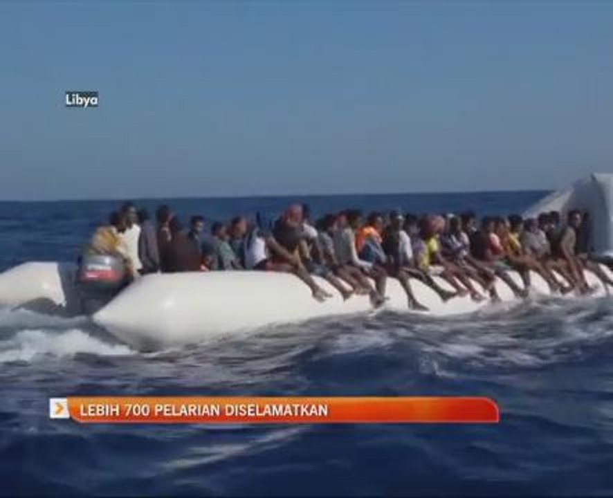 Lebih 700 pelarian diselamatkan