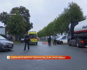 Kawalan keselamatan di Institut Jenayah Belgium dipertingkat