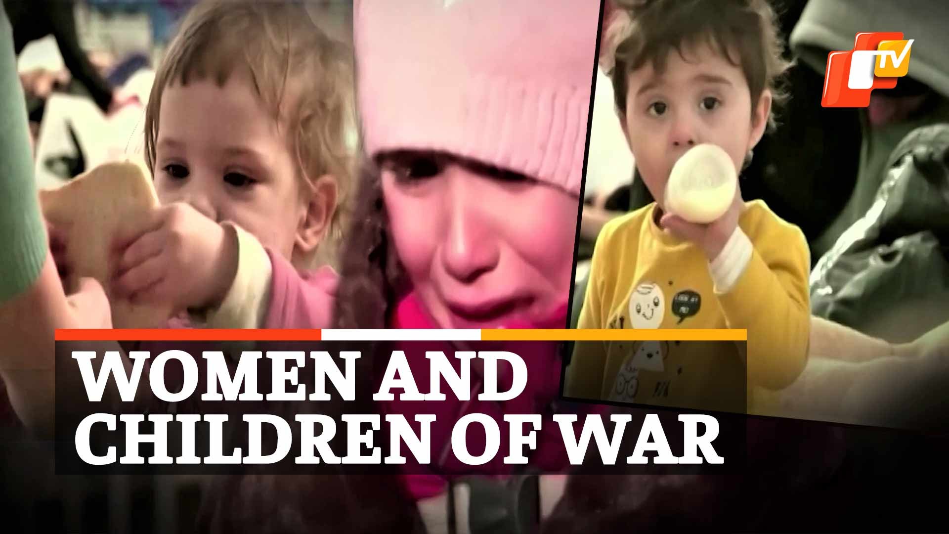 ⁣Women & Children Of War | Moving Images From Russia-Ukraine War
