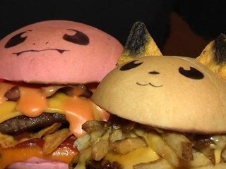 Pokemon-inspired burgers pop up in Australia