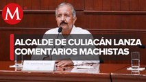 Alcalde de Culiacán insulta a la prensa les llama 