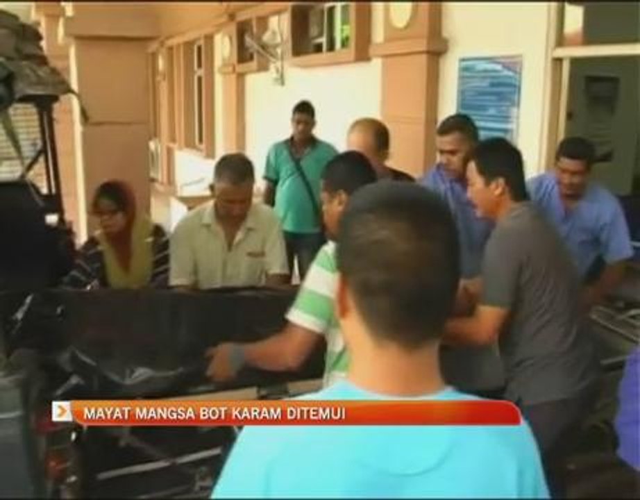 Mayat mangsa bot karam ditemui