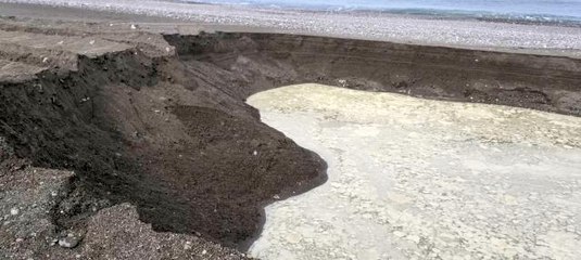 Sahilden kontrolsüzce alınan deniz kumu ekipleri harekete geçirdi