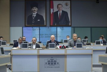 İçişleri Bakanı Süleyman Soylu, "2022 Afetlere Hazırlık Değerlendirme Toplantısı"na katıldı