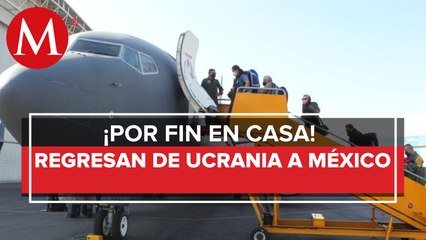 Avión con mexicanos rescatados de Rumania regresan a México