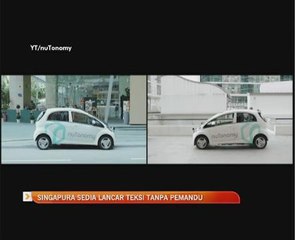 Singapura sedia lancar teksi tanpa pemandu