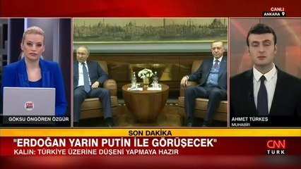 Cumhurbaşkanı Erdoğan yarın Putin ile görüşecek