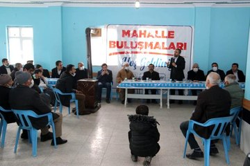 Başkan Say Şabaniye Mahalle sakinleriyle bir araya geldi