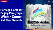 Heritage Flame for Beijing Paralympic Winter Games lit at Stoke Mandeville | The Nation Thailand
