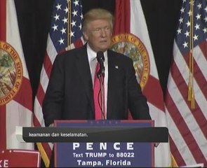 Usaha Donald Trump raih sokongan golongan minoriti