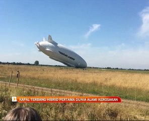 Kapal terbang hibrid pertama dunia alami kerosakan