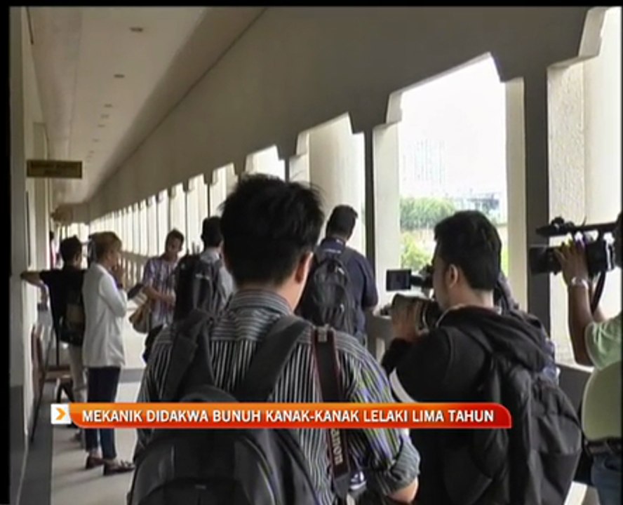 Mekanik didakwa bunuh kanak-kanak lelaki lima tahun