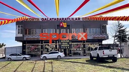 Burak Elmas, Konya Galatasaraylılar Derneği'nin açılışına katıldı