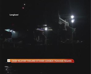 Enam nelayan Thailand ditahan ceroboh  perairan negara
