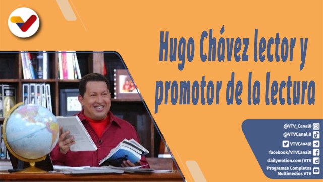 La Librería Mediática | Hugo Chávez lector y promotor de la lectura