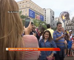 Simbolik obor Olimpik Rio 2016